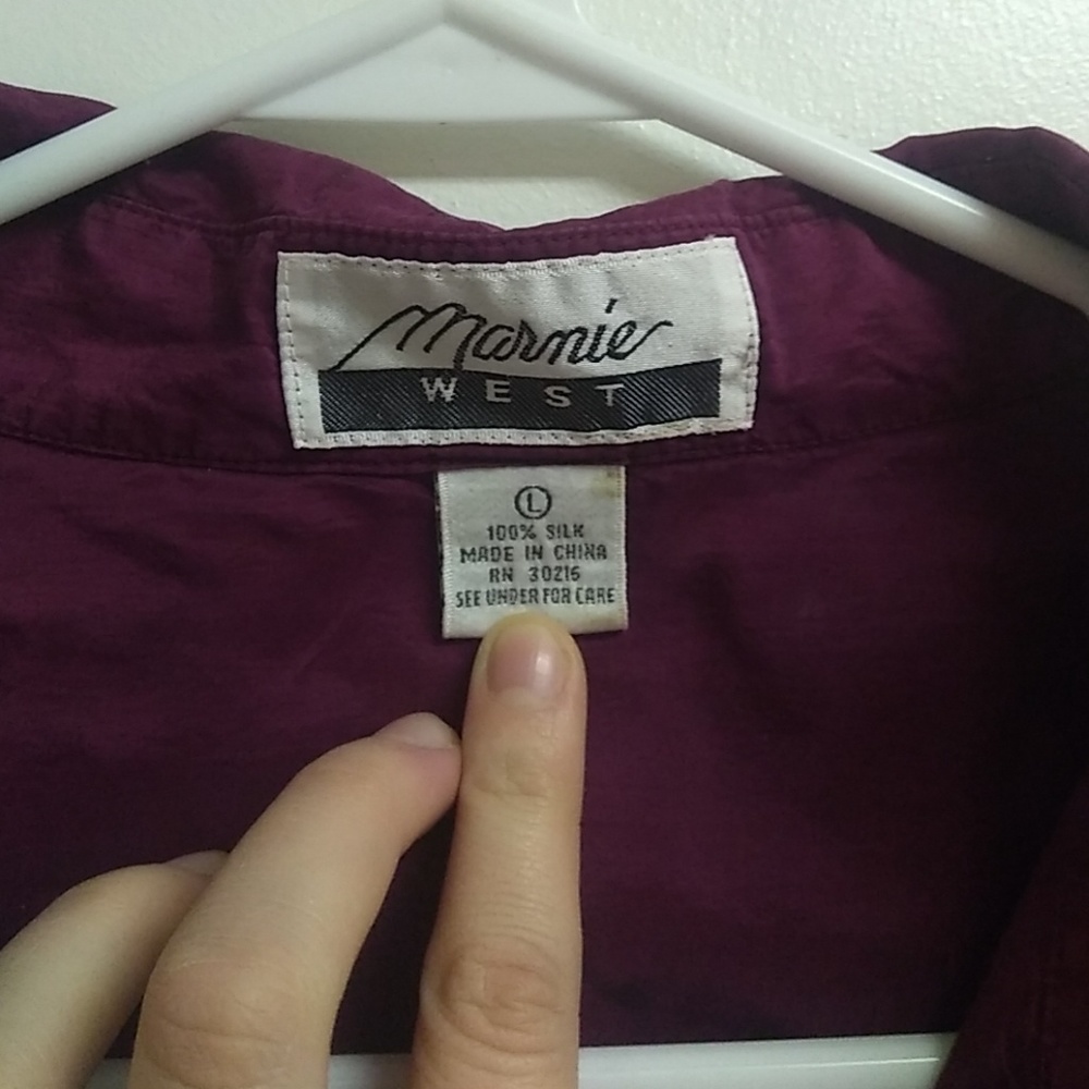 Silk Blouse - Picture 2 of 3